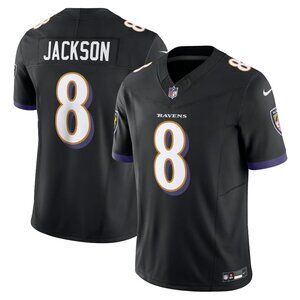 Men's Nike Lamar Jackson Black Baltimore Ravens Vapor F.U.S.E. Limited Jersey